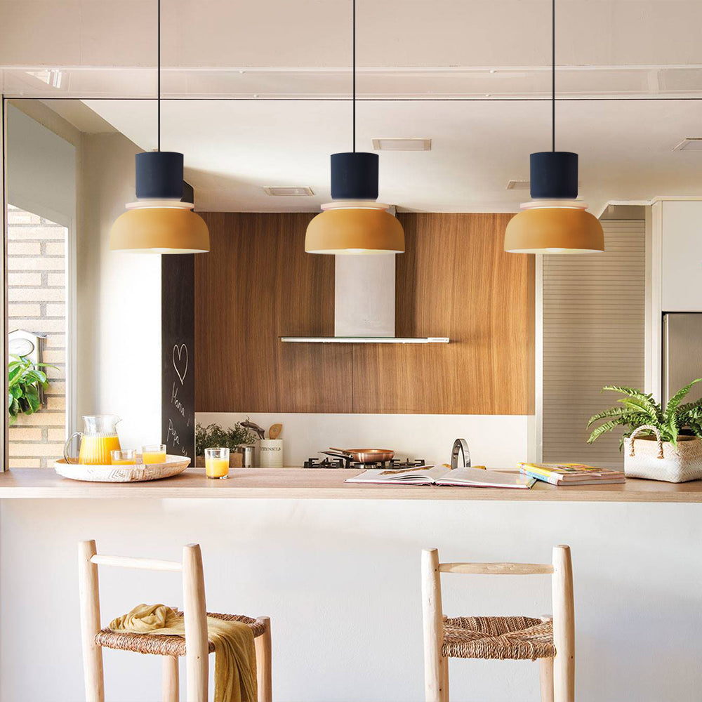 Lampada a sospensione scandinava Lucie Colour Block