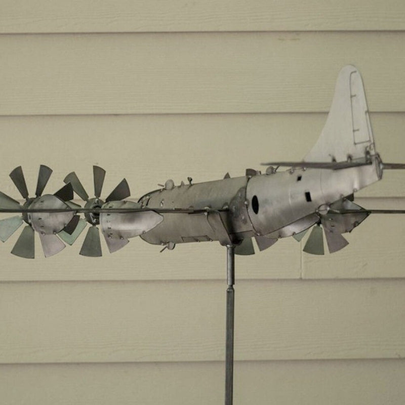 AeroSpin – Mulino a vento decorativo in design aereo per il giardino