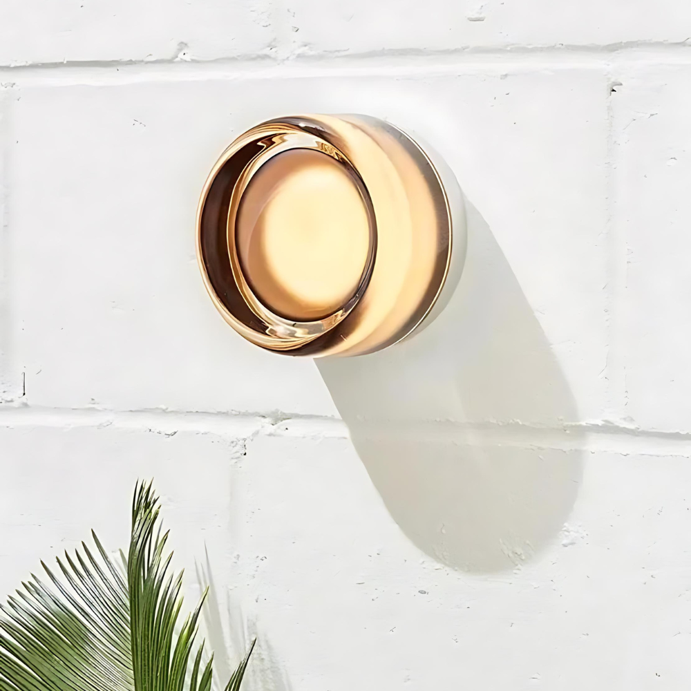 Applique a parete LED 1 luce in acrilico Nordic Dimple