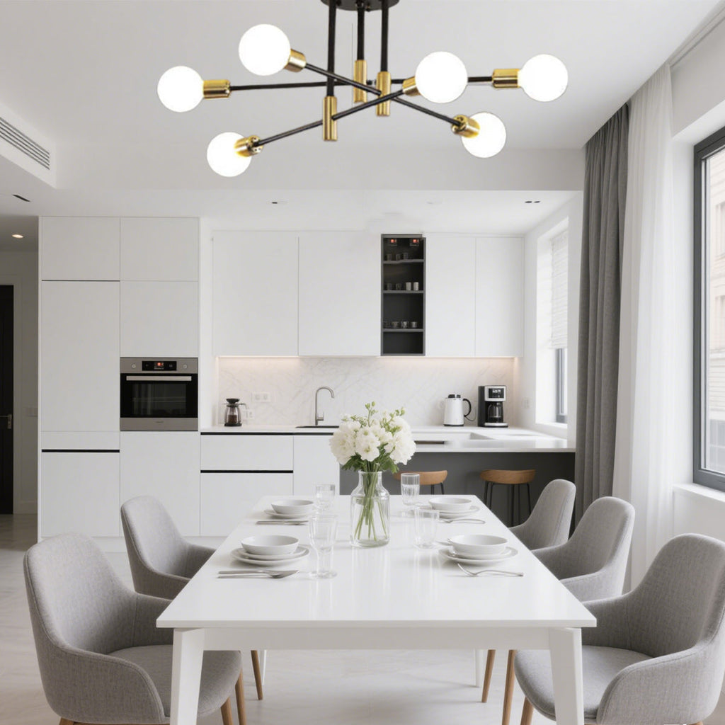 Moderna Luce da Soffitto con Più Lampadine Nordic