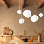 Lampada a Sospensione Nordic White Pebble