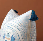 Copertura per Cuscino Blu Dog di Elenorra