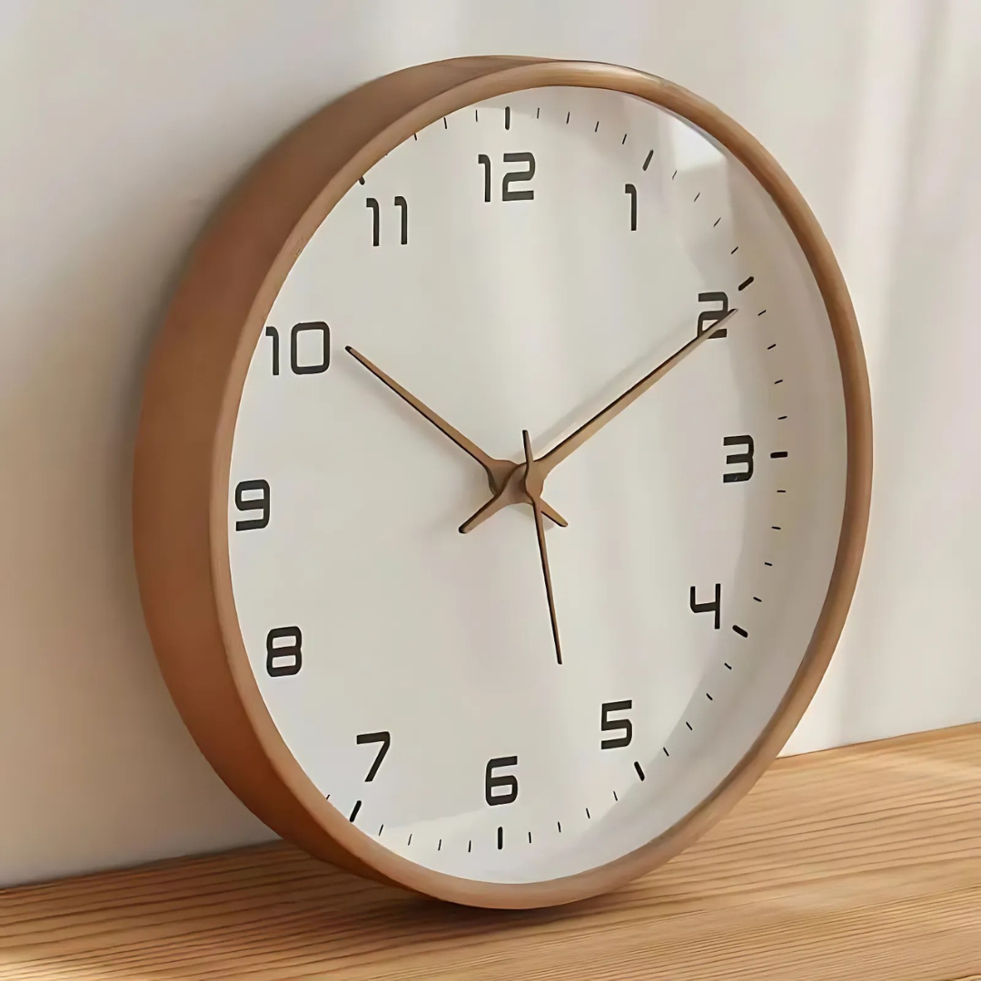 Woodland - Orologio da Parete in Legno Elegante per Interni
