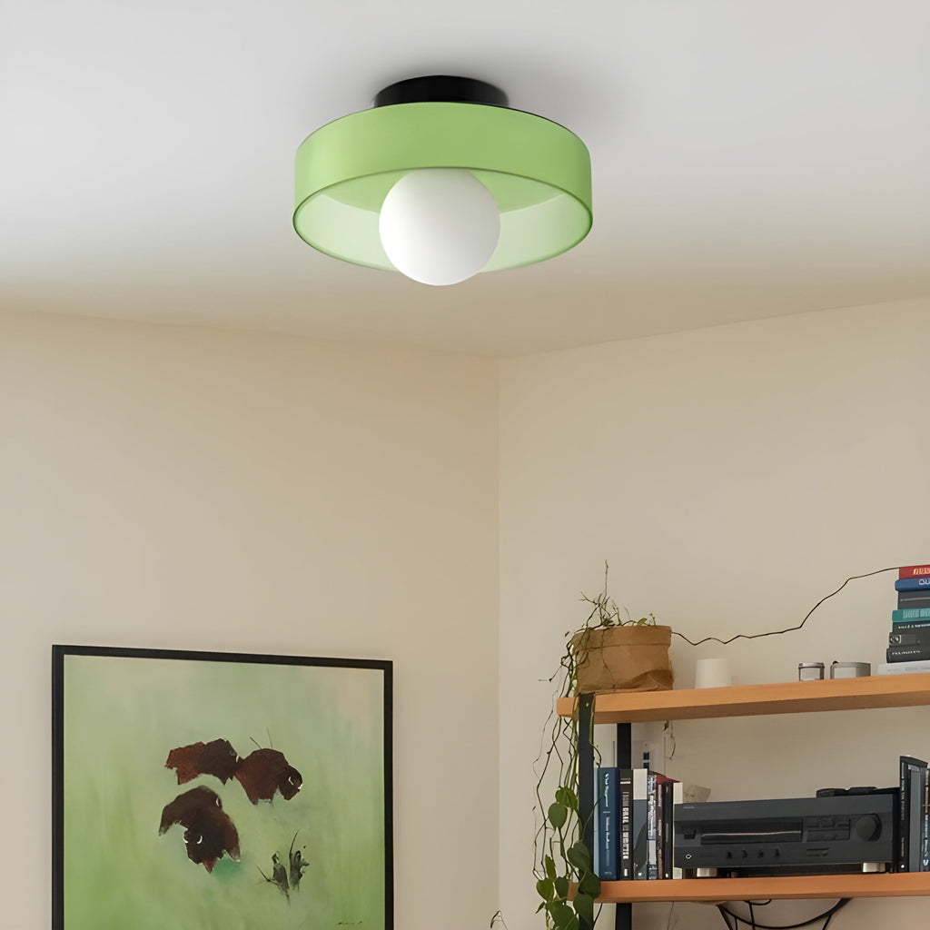 GlowNordic Light - Lampada da soffitto LED in vetro nordico