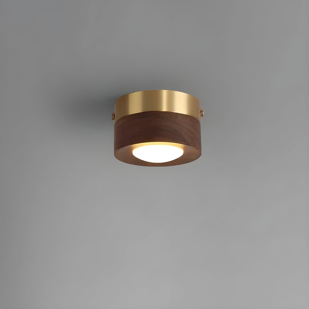 WalnutLume Light – Moderno lampadario a LED in legno di noce