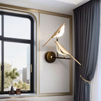 Glarefusion Modern Led Art Design Lampada da Parete con Uccello