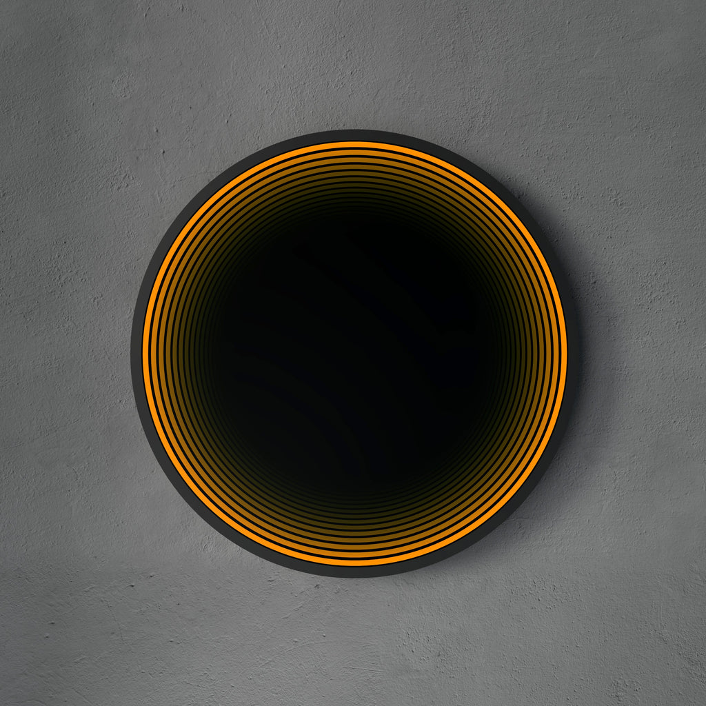 Specchio Circolare 3D con Luce