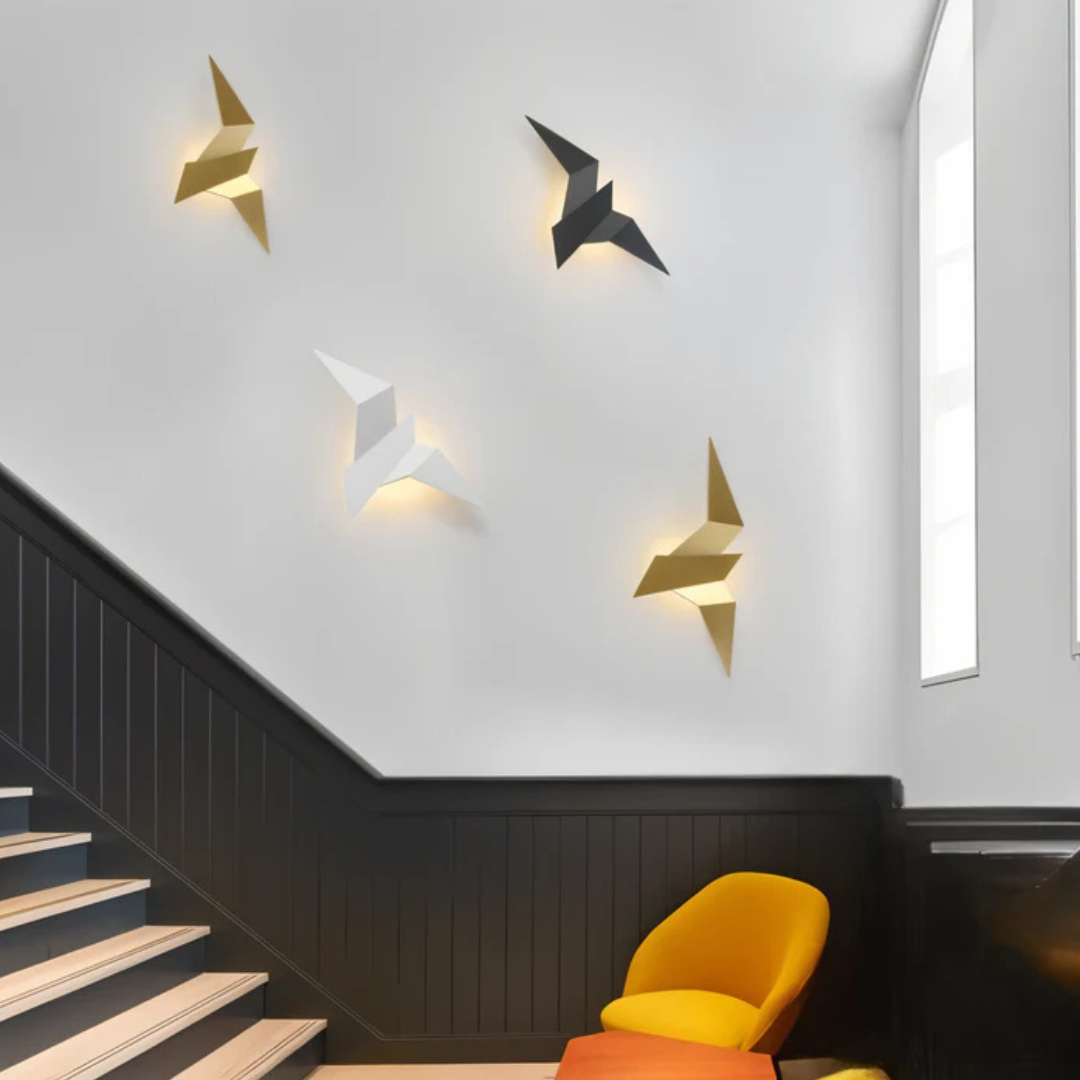 Lampada da Parete Origami - Illuminazione Unica per Interni