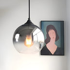 Lampada a sospensione in vetro industriale con LED – Moderna e decorativa | Ideale per cucine, sale da pranzo e bar