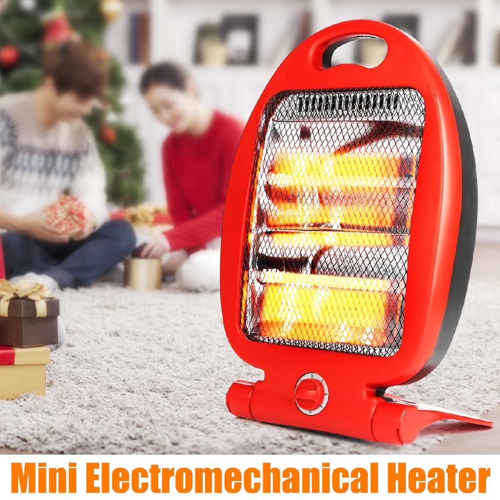 Stufa Elettrica 800W – Riscaldatore Portatile per Ambienti Domestici
