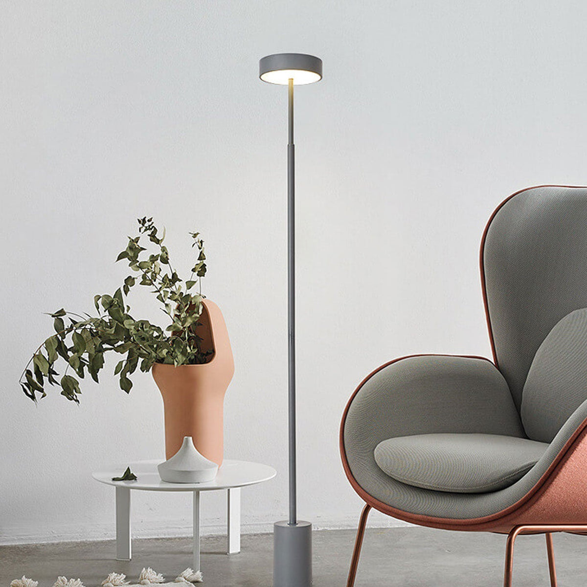 Lampada da Terra LED Colonna Minimalista Nordica