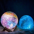 Asteria | Lampada 3D Wireless a Forma di Luna