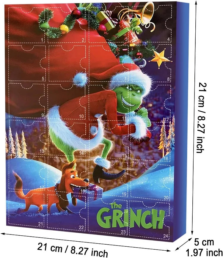Calendario dell'Avvento Mostruoso – Calendario dell'Avvento Verde con Sorprese