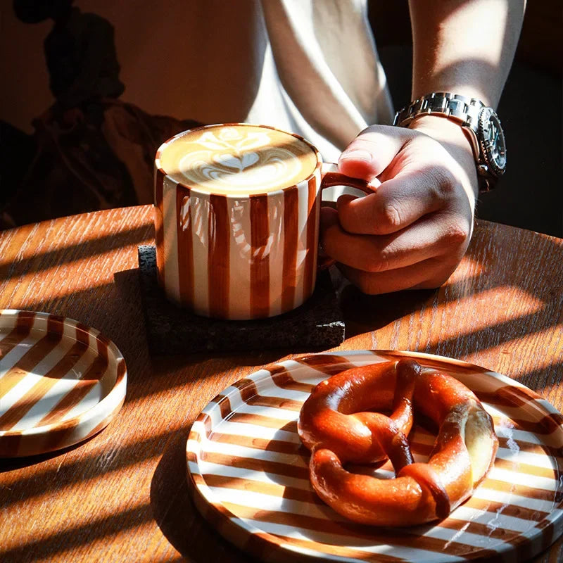 Set di Piatto e Tazza Saint Paul - 3 Pezzi