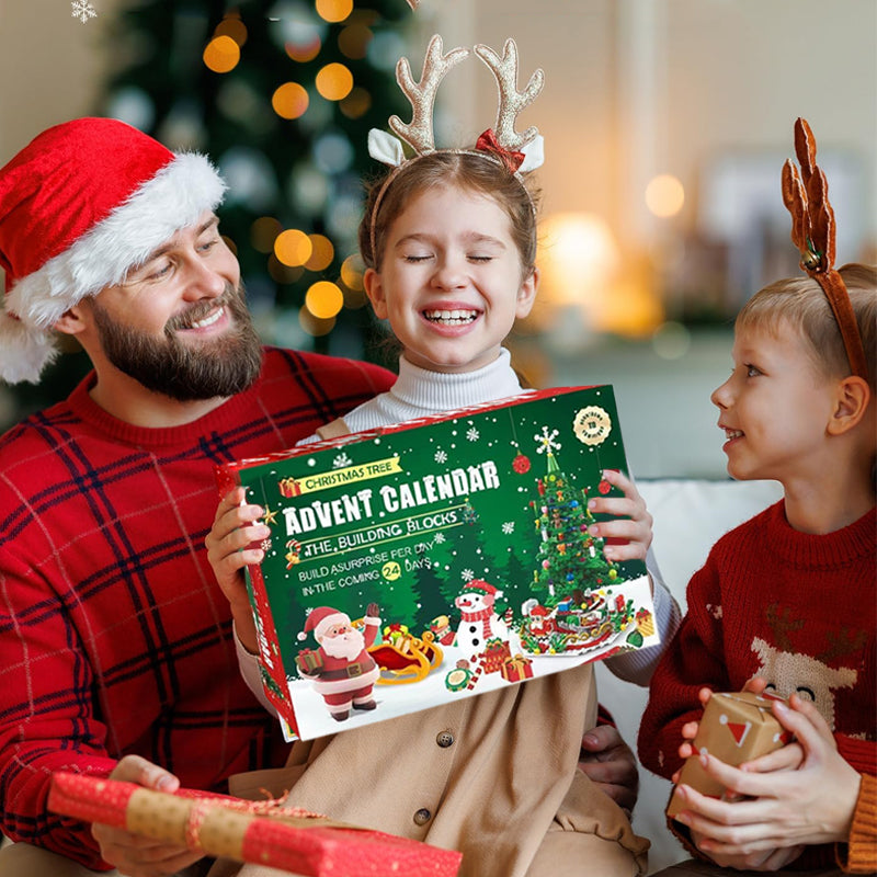 Calendario dell'Avvento Albero di Natale 2026 – Kit Fai-da-te per Decorazioni Natalizie