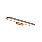 Lampada da parete moderna minimalista circolare in alluminio LED per specchio da bagno