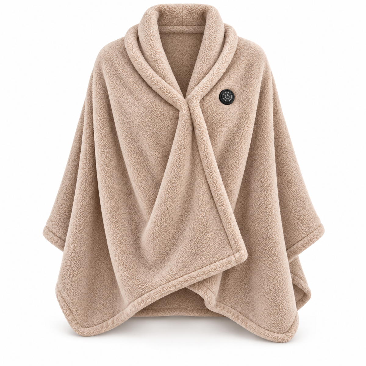 Coperta Poncho Elettrica Riscaldata – 3 Impostazioni di Calore