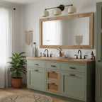Applique da Parete in Ottone Chroma Dome per Bagno Moderno