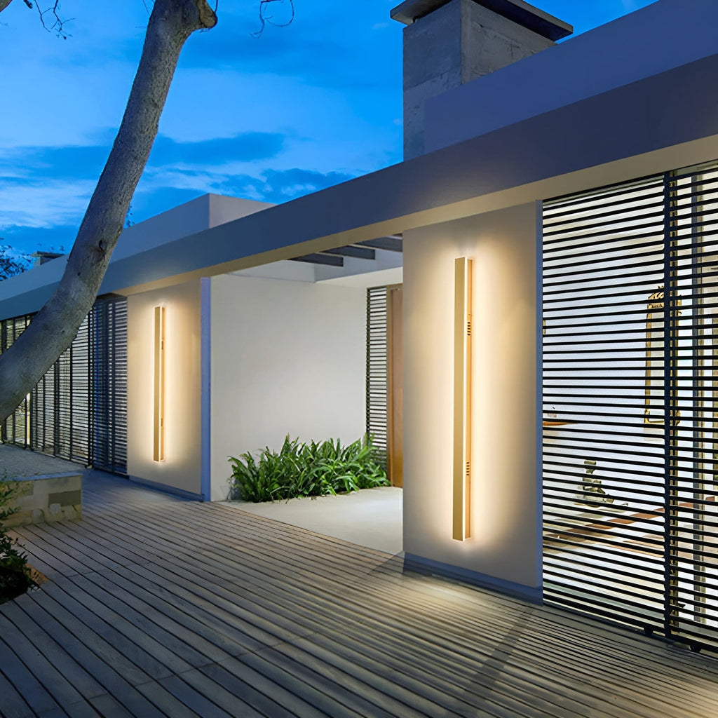 Lampada da esterno LED in alluminio – Elegante e impermeabile | Per terrazza, ingresso e soggiorno