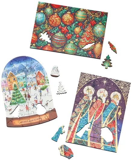 PuzzleFest calendario dell'avvento puzzle | 24 giorni di deliziosi puzzle per gioia festiva