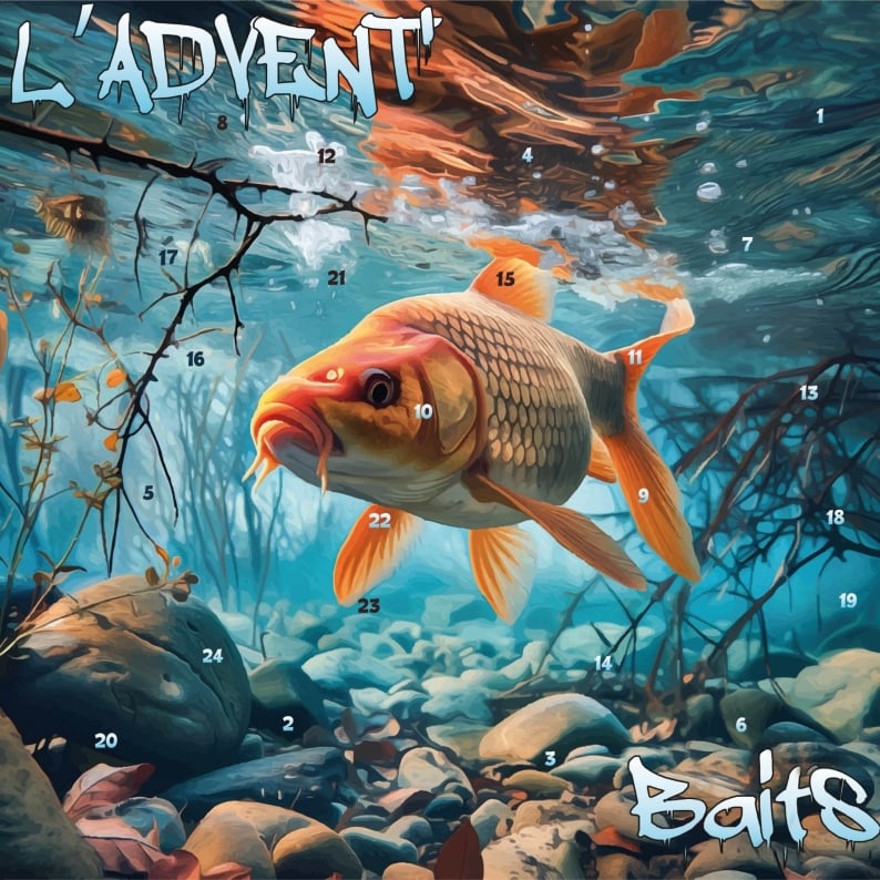 🎣 24 Giorni di Sorprese di Pesca – Il Regalo di Natale Perfetto per i Pescatori