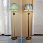 Lampade da Terra Tiffany Moderni LED Metallo Tessuto Soggiorno/Camera da Letto