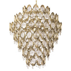 Lampadario di Cristallo Antico di Lusso a 12 Luci