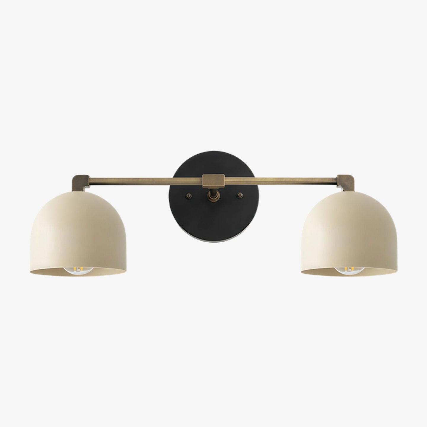 Applique da Parete in Ottone Chroma Dome per Bagno Moderno