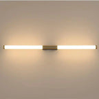 Arisha Moderno LED Applique Metallo Linea Acrilico Oro