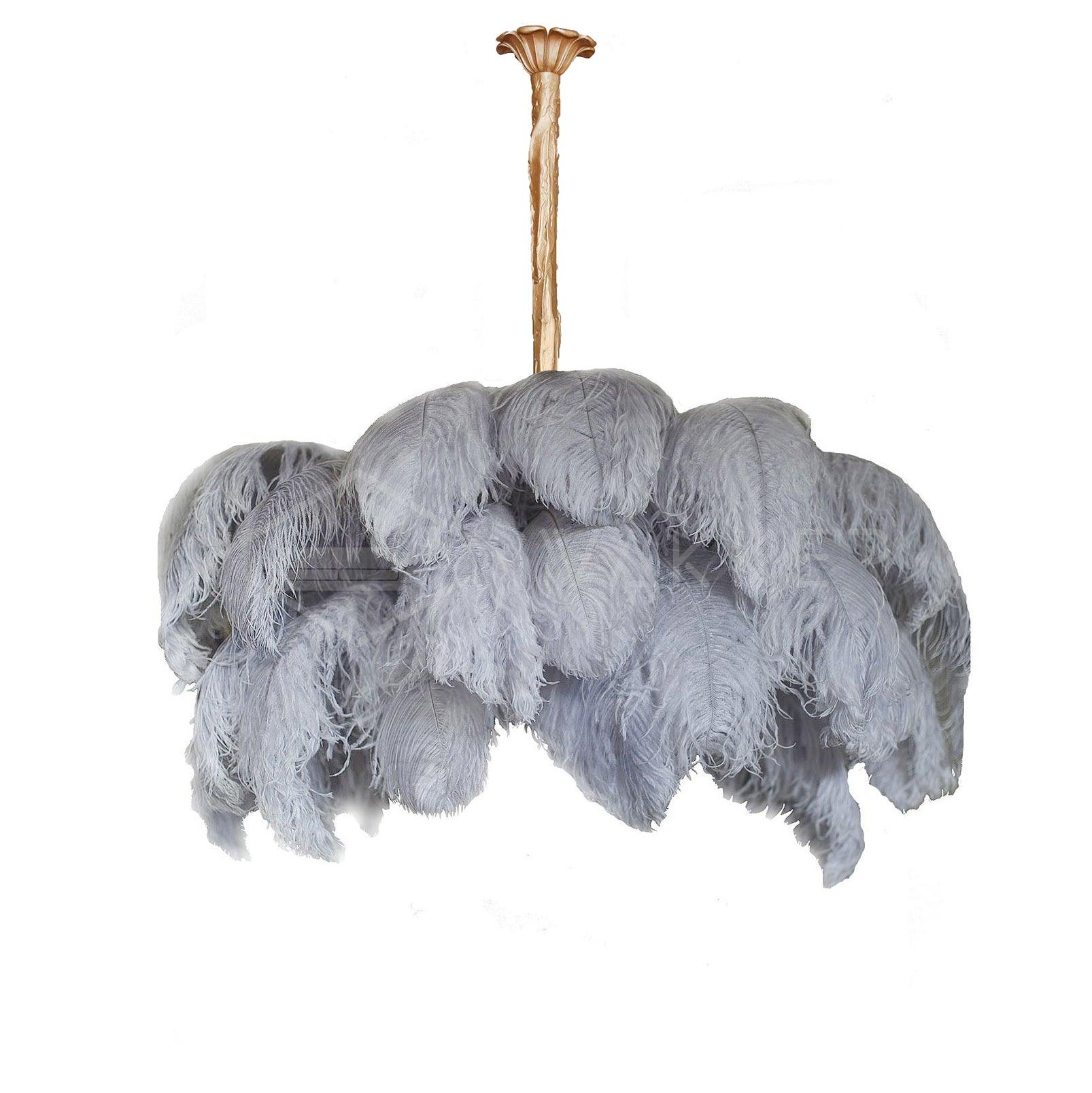 Candelabro Luxe Moderno Organic-Plume