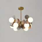 Lampadario in Vetro Moderno a Sfere Ronde
