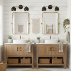 Applique da Parete in Ottone Chroma Dome per Bagno Moderno