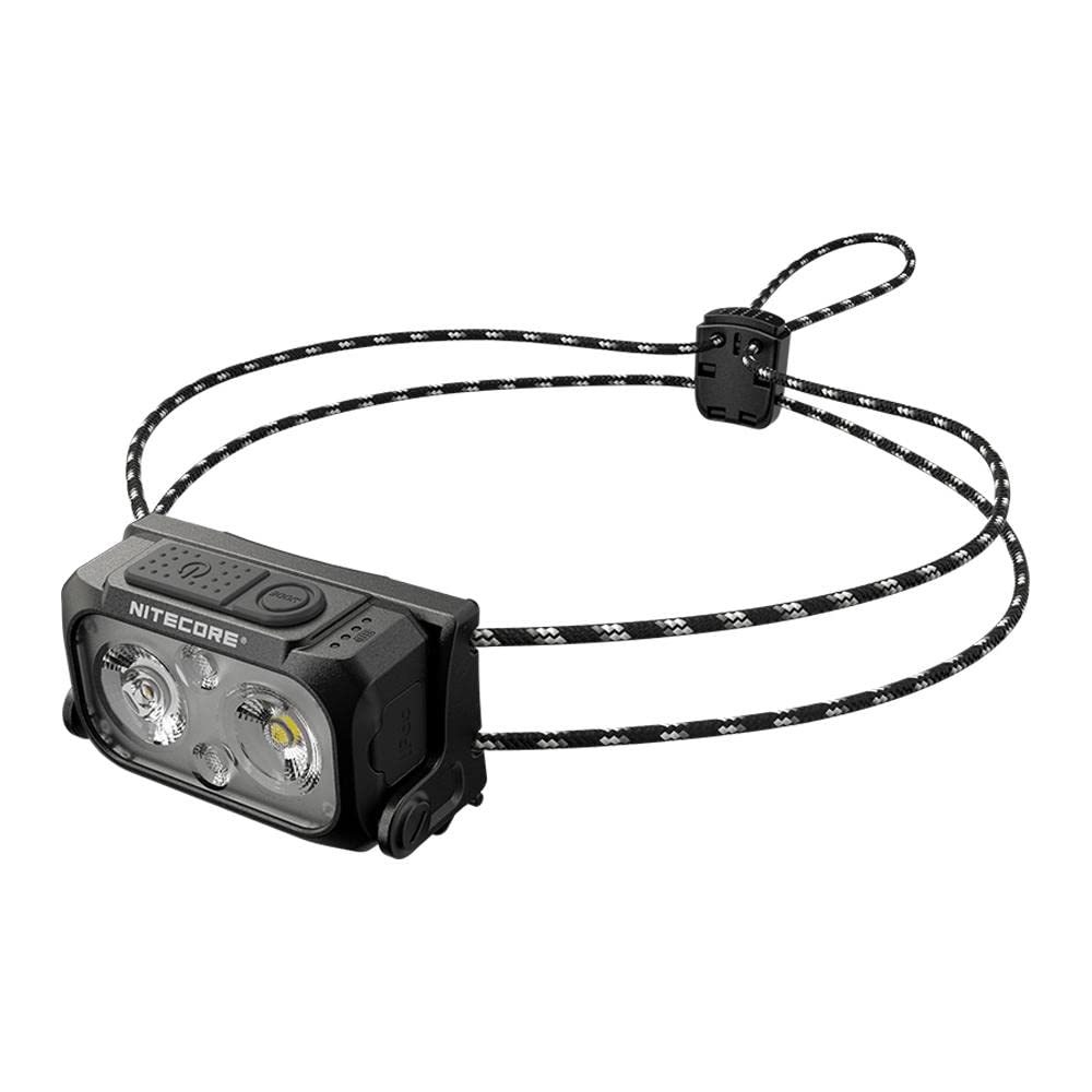 Nitecore NU25 UL Lampada Frontale – 400 Lumen, Ultra Leggera e Ricaricabile via USB