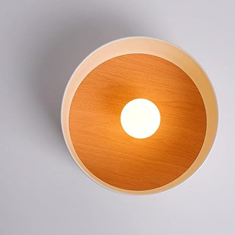 Lampada da soffitto rotonda classica in ferro