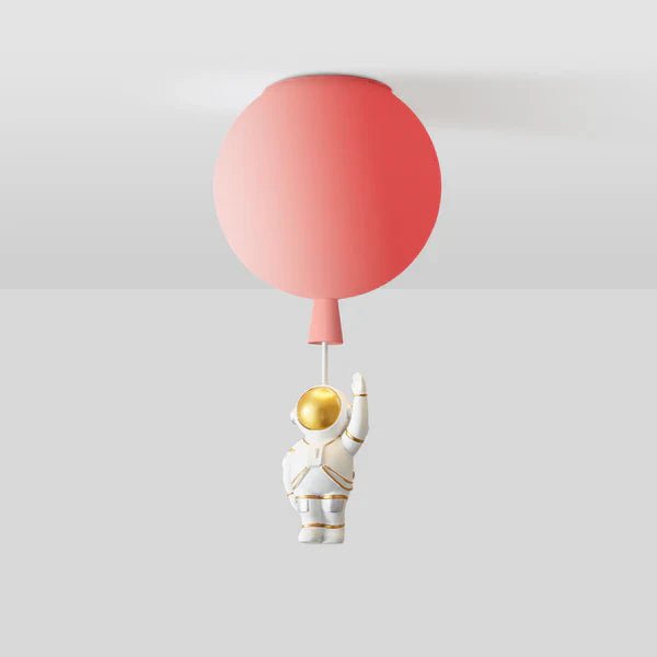 Lampada da soffitto LED Moderna Luna/Astronauti