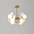 Lampadario in Vetro Moderno a Sfere Ronde