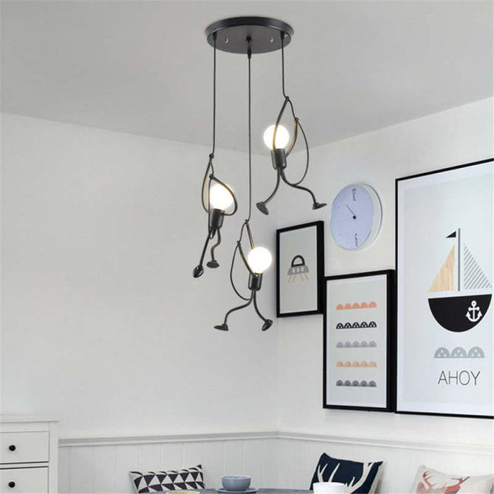 Funkylight | Lampada a sospensione Retro Iron Man