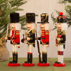 NutcrackerJoy - Figurina soldato Noci di Natale per un fascino natalizio senza tempo