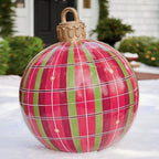FestiGlow - pallone di Natale gonfiabile resistente alle intemperie per feste all'aperto