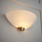 Applique da Corridoio in Ottone Antico Endon Welles