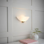Applique da Corridoio in Ottone Antico Endon Welles