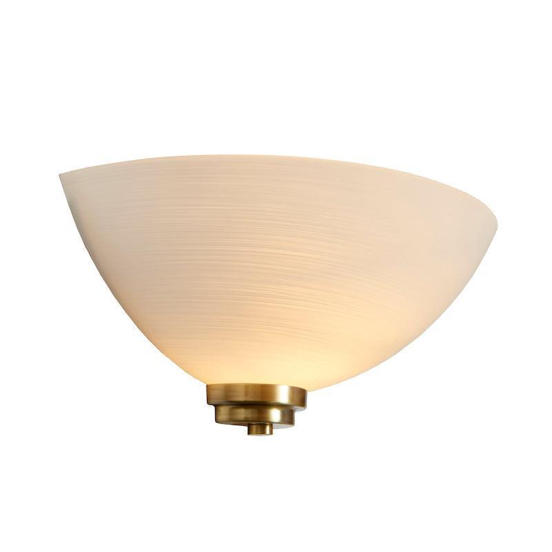 Applique da Corridoio in Ottone Antico Endon Welles