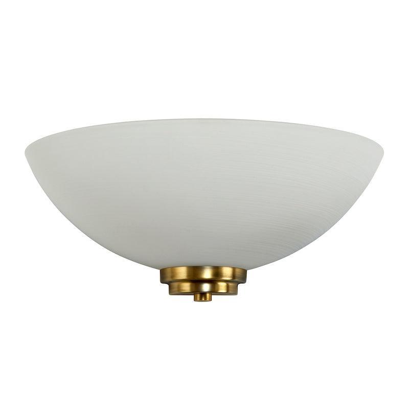 Applique da Corridoio in Ottone Antico Endon Welles