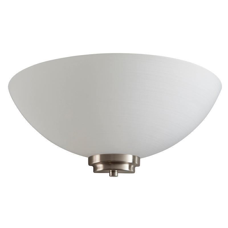 Endon Welles Satin Chrome Uplighter Wall Light