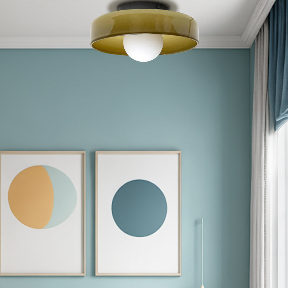 Glarefusion Moderno Soffitto Lampada a Incasso Rotonda