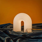 LuminArch Lampada - Lampada da Tavolo Moderna e Curva