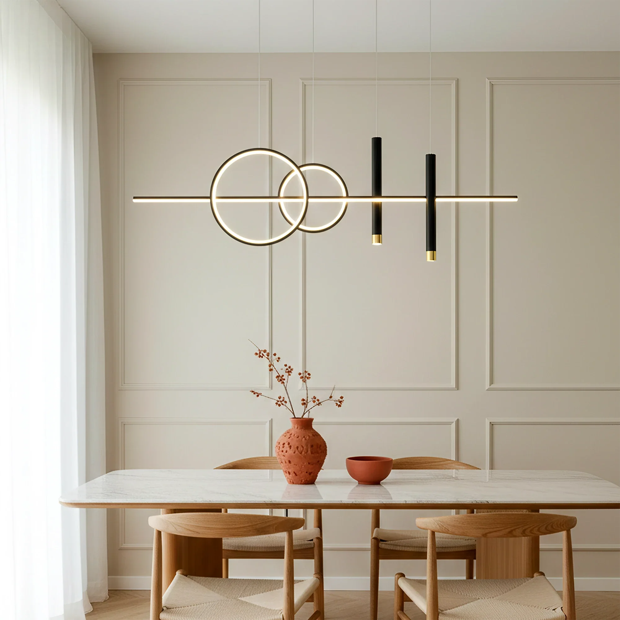 Lampadario Proiettore Moderno Semplice con Cielo Stellato