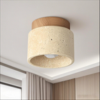 Lampada da soffitto moderna in stile crema creativo