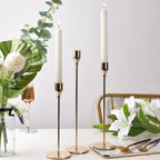 CandleMate - Set di 3 portacande per decorazione da tavolo