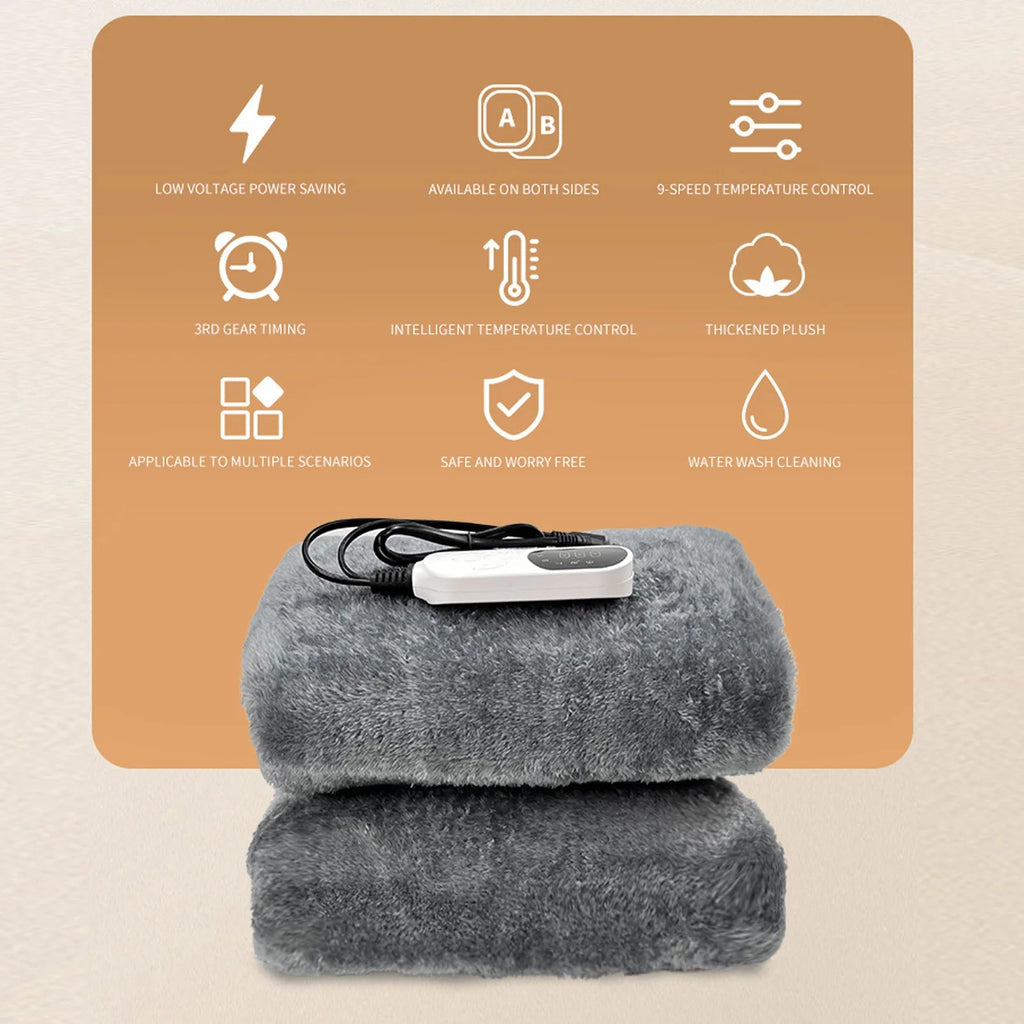 Coperte Elettriche per Auto – Coperta Riscaldata Portatile per Auto e Viaggi
